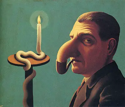 Die philosophische Lampe Rene Magritte